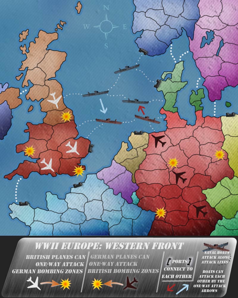 the map